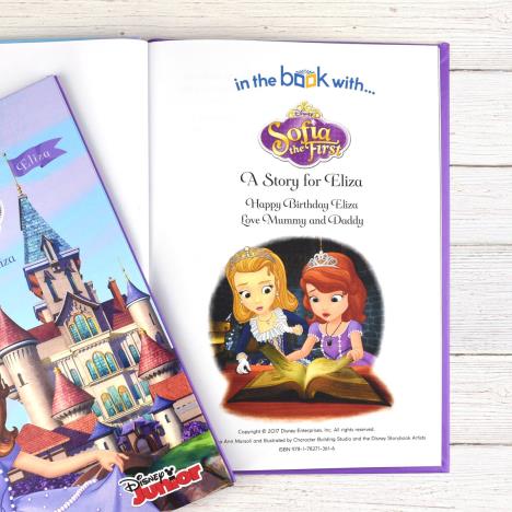 Personalised Disney Jr Sofia the First Softcover Story Book Extra Image 3